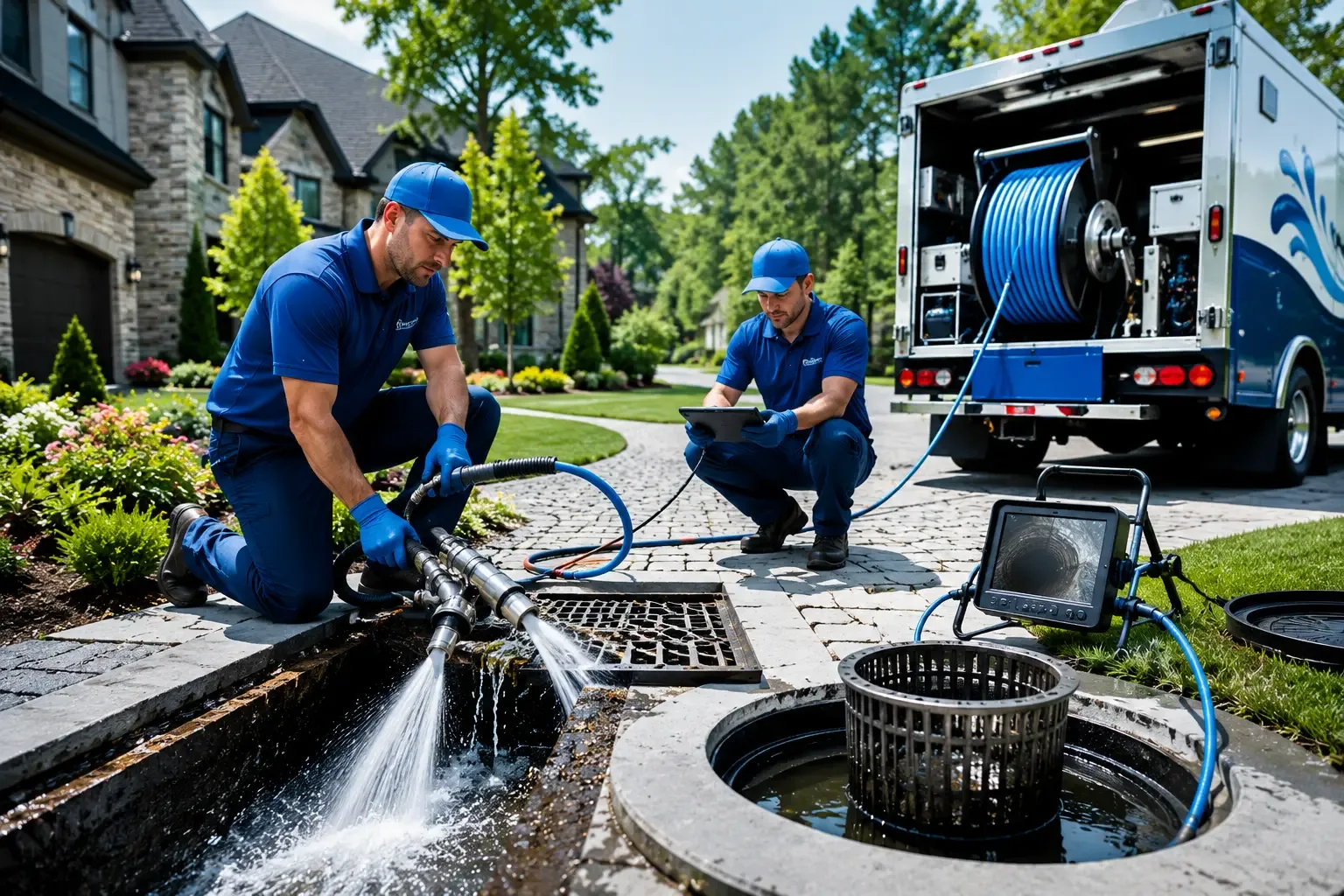 Local outdoor drain cleaning professionals in Nesmith, SC